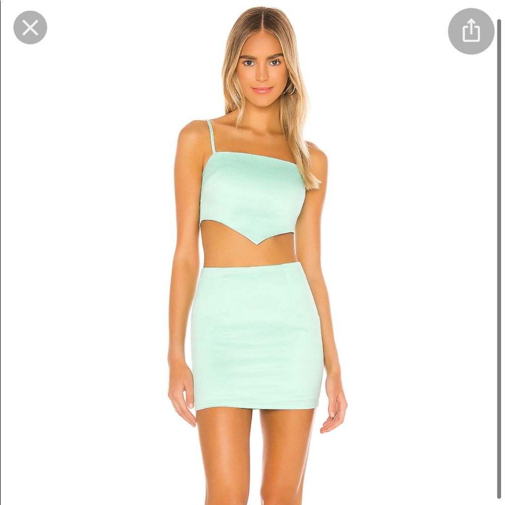 Superdown Ranya Top in Icy Mint